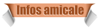 Infos amicale